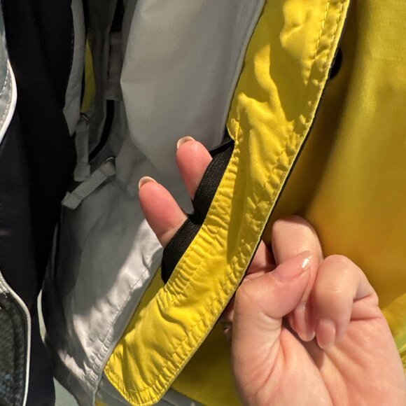 Descente Titan Thermo Ski Pro Jacket Ion Bodies Yellow black white Mens Small - Picture 13 of 16